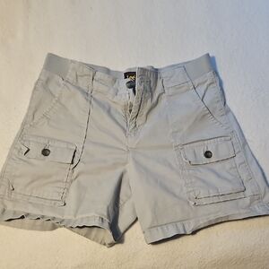 Lee Gray Cargo Shorts Classic Style